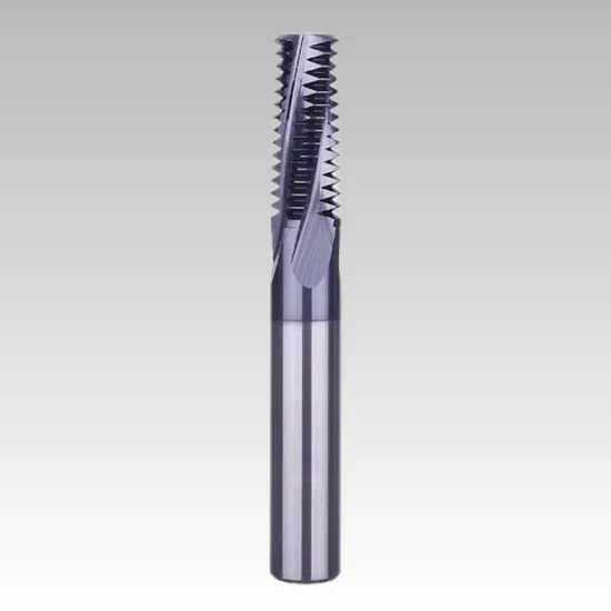 Full Thread Tungsten Steel Thread Milling Cutter Extended Version for Machining Centers